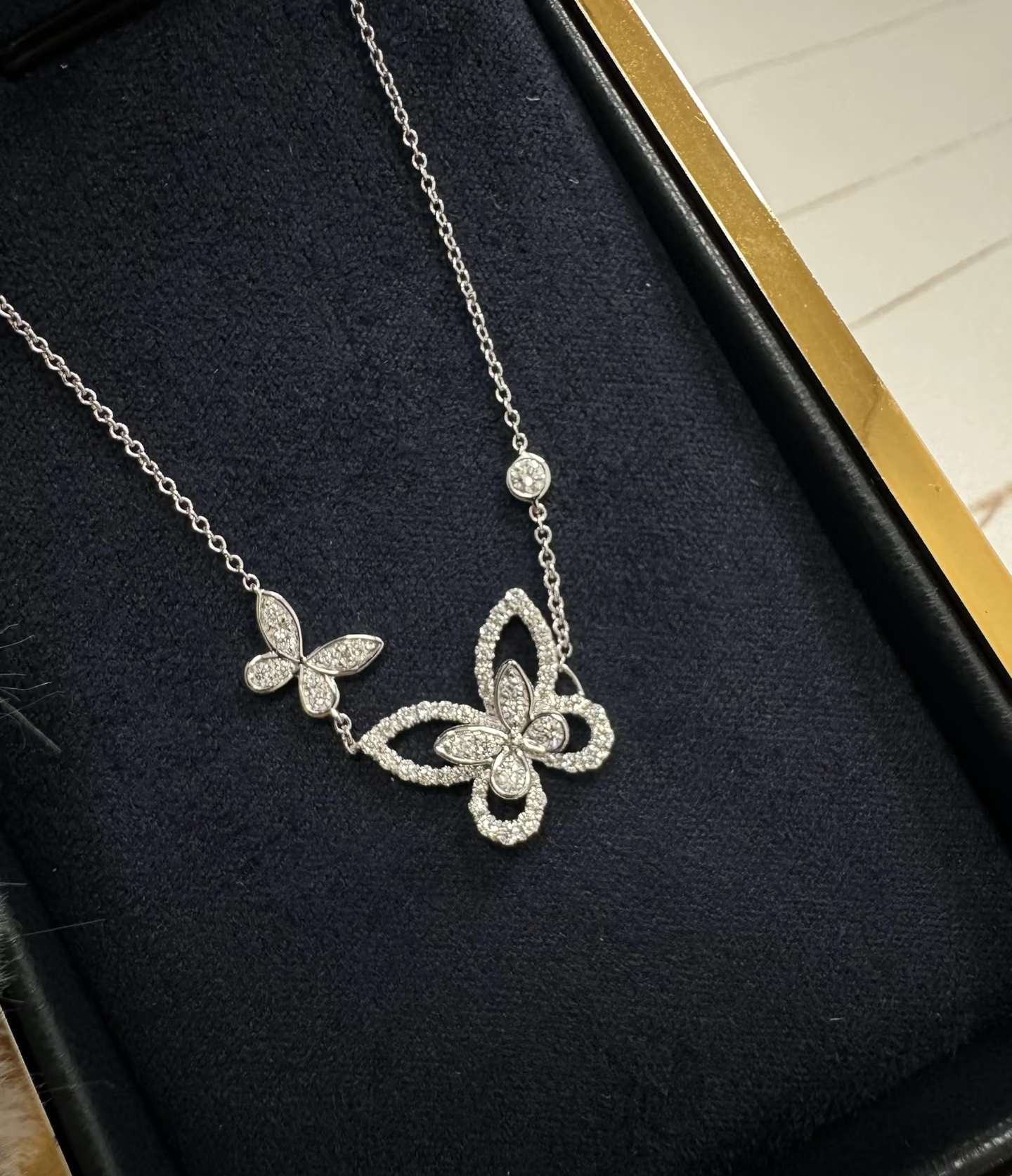 Hermès 精工版本 品牌 格拉芙 项链高级珠宝定制仿真钻系列