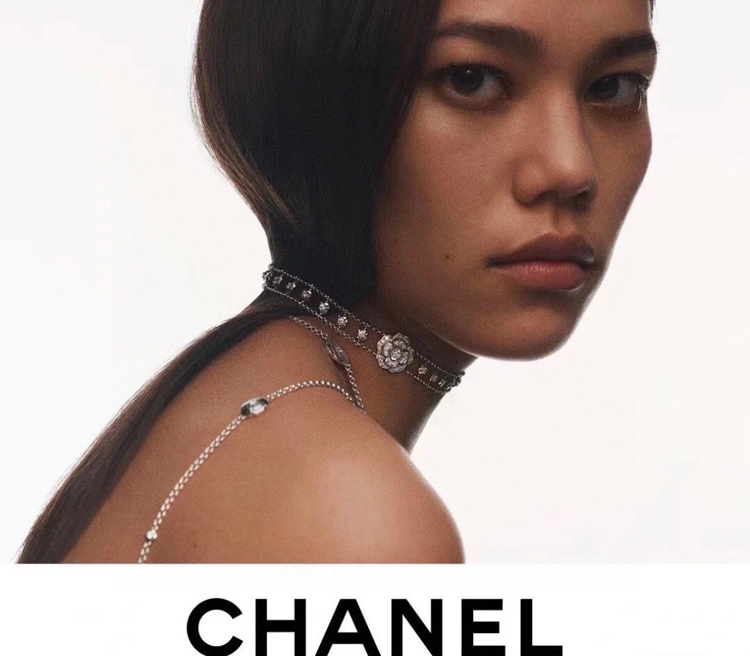 Chanel CHANEL香奈儿镂空 山茶花项链