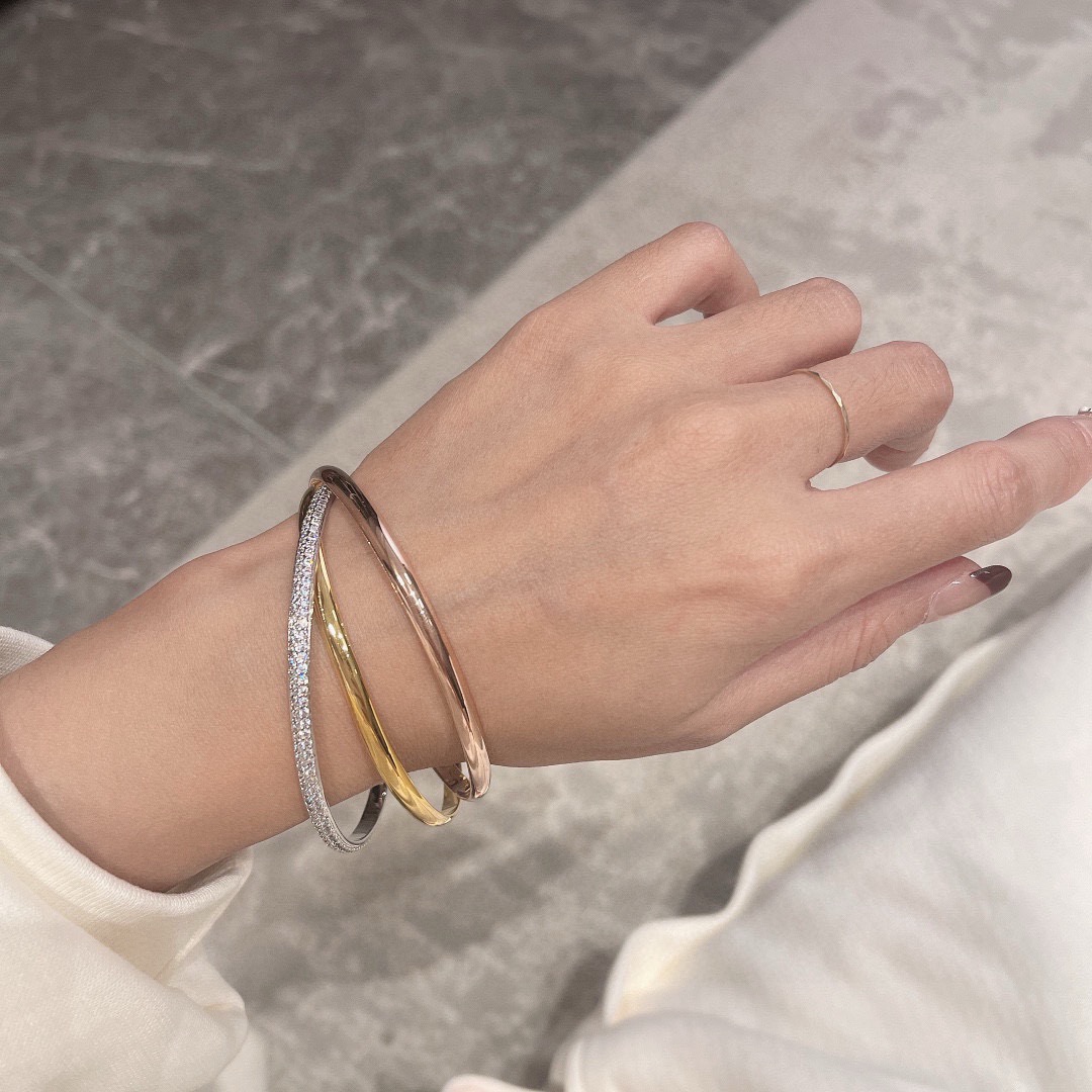 Cartier 精工版本 卡地亚手镯新版 圆环