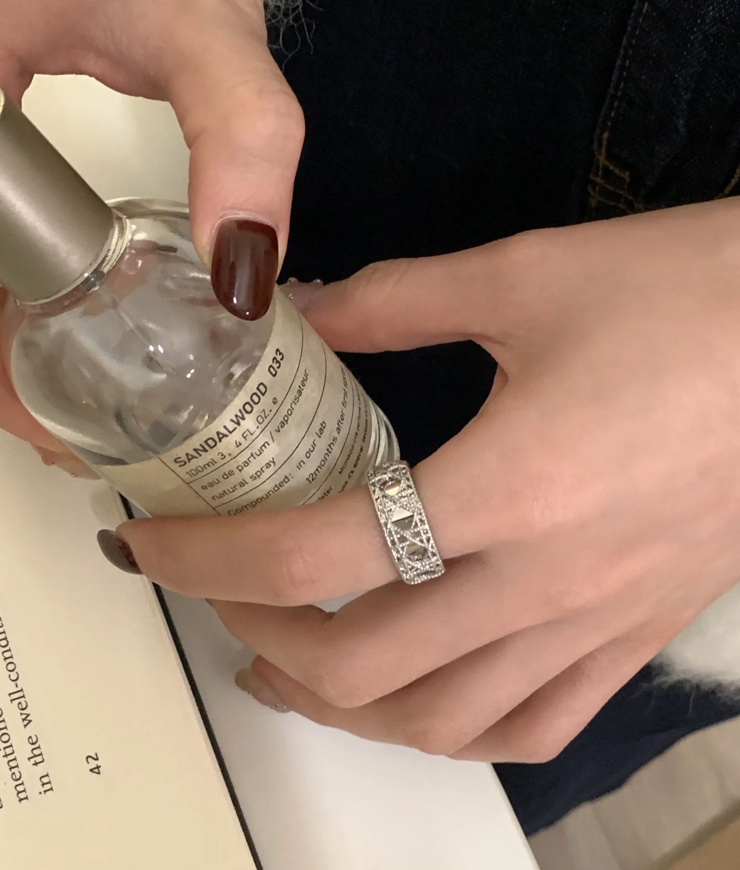 Dior 新款蕾丝戒指 Dior 迪奥戒指