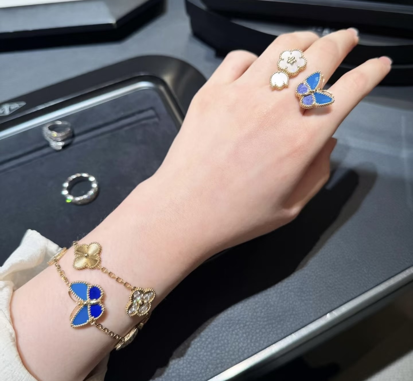 China Replica VCA Jewelry VCAES0406-2096