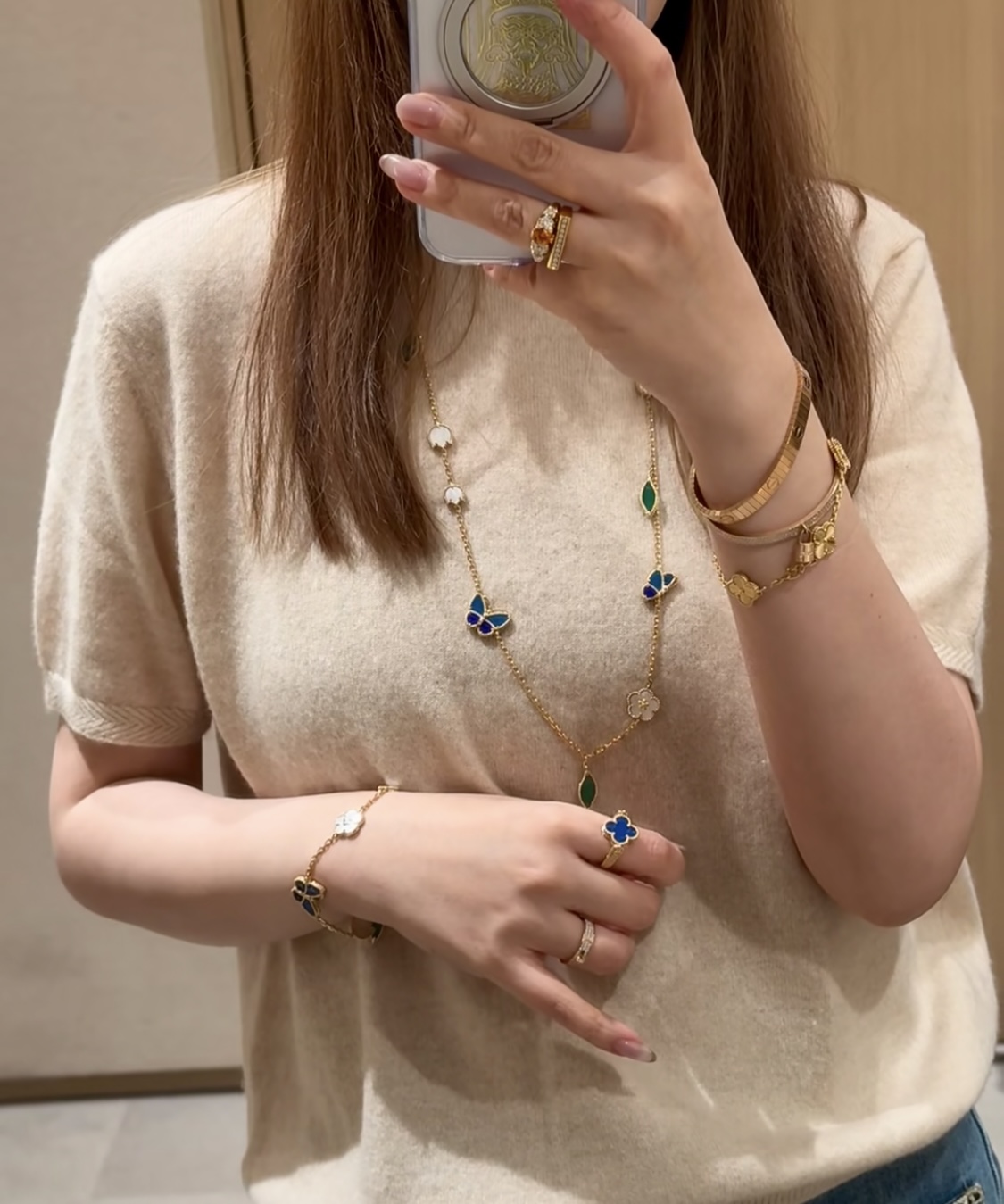 China Replica VCA Jewelry VCAES0406-3814