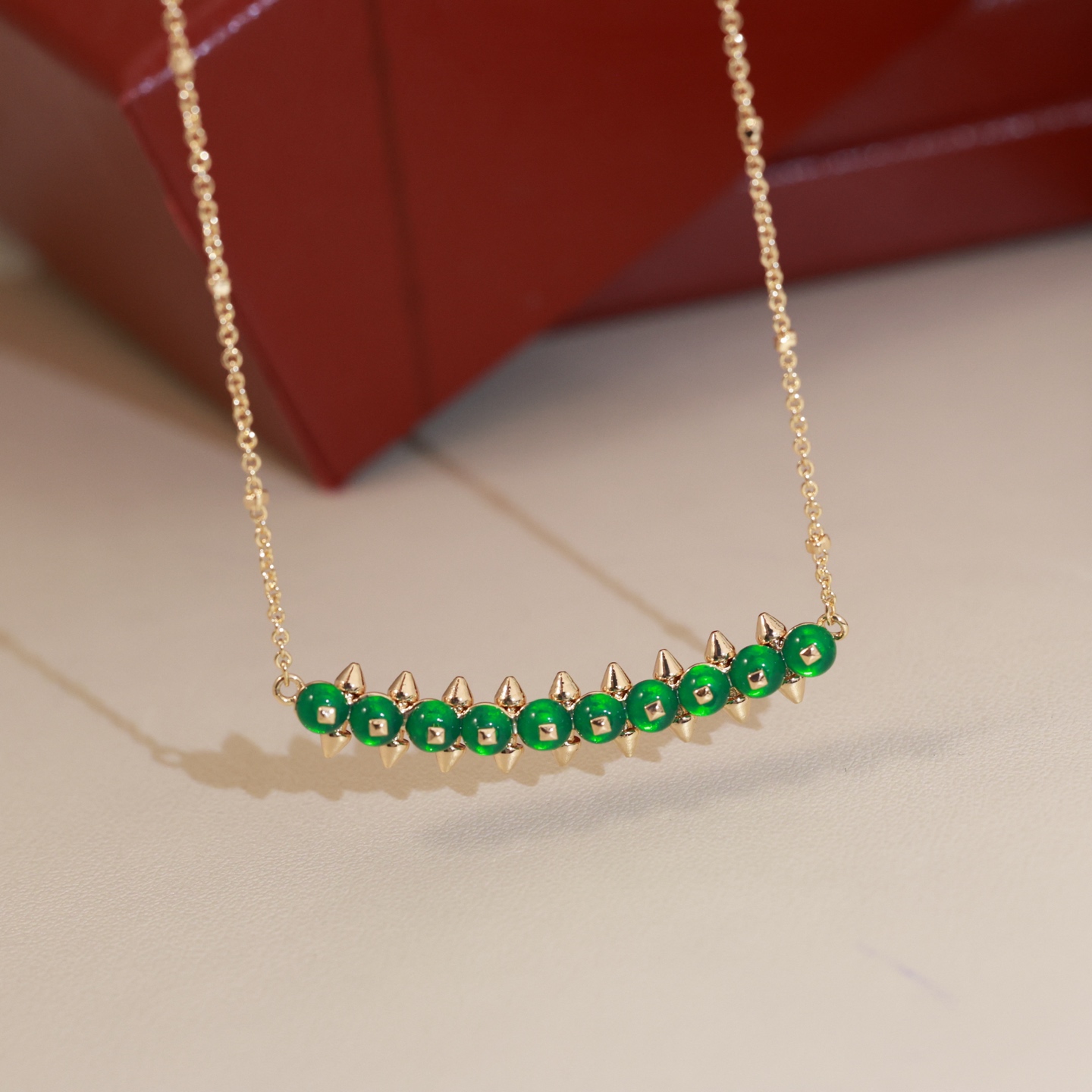 Cartier 卡地亚 铆钉项链 高品质 钉头可以旋转