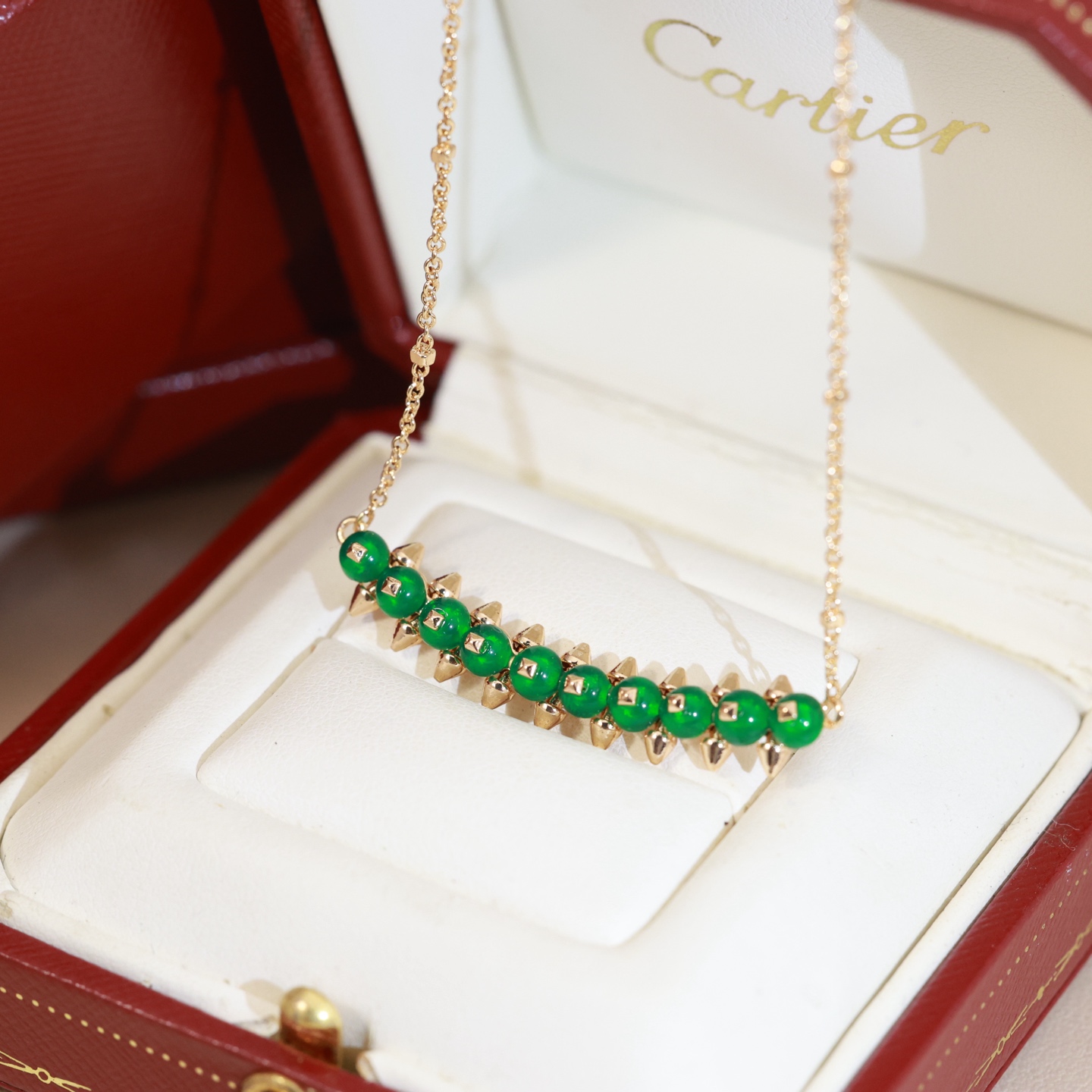 Cartier 卡地亚 铆钉项链 高品质 钉头可以旋转