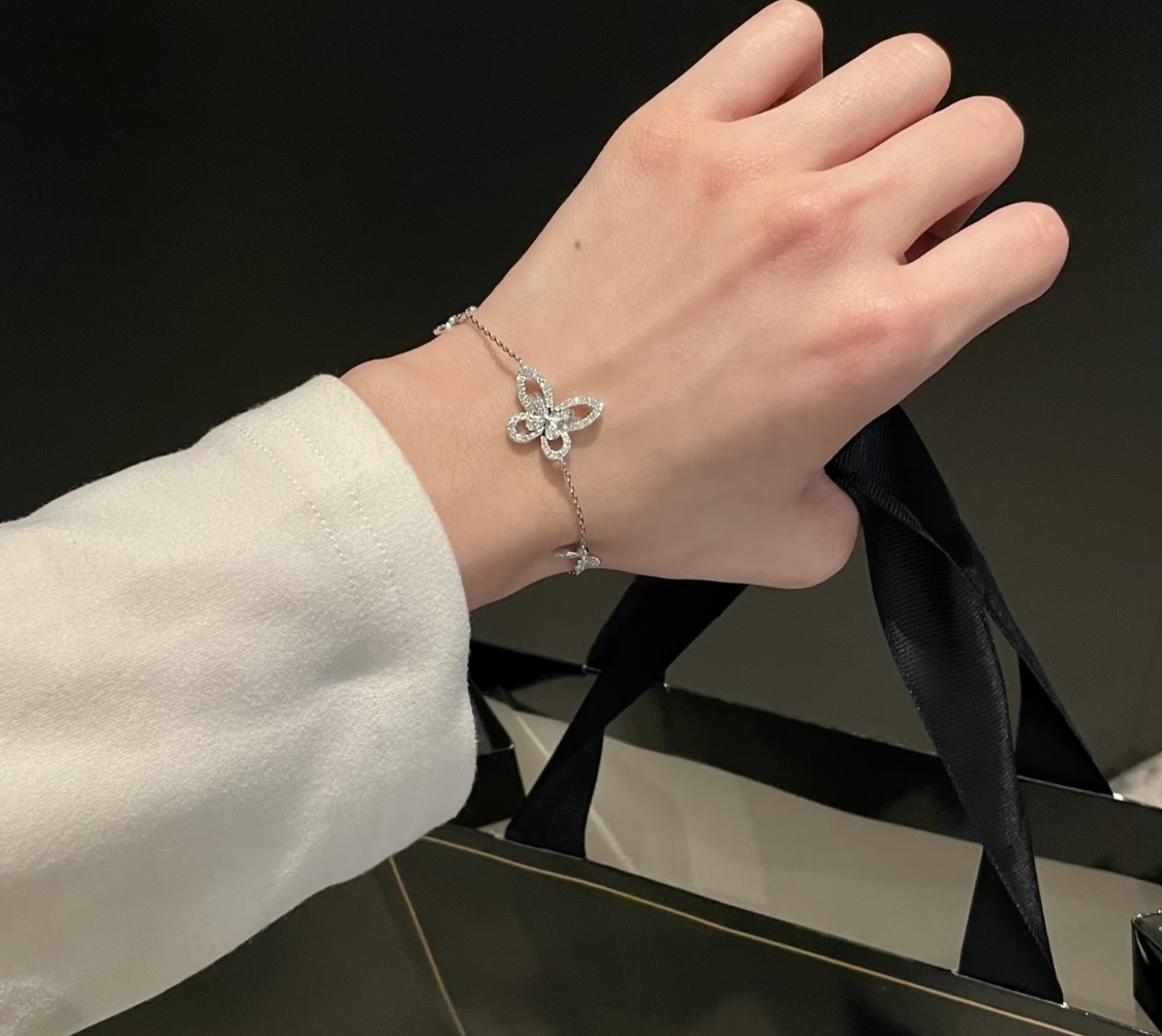 Hermès 精工版本 品牌 格拉芙 手链 高级珠宝定制仿真钻系列