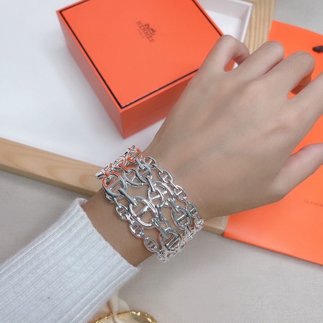 Hermès 宽版 爱马仕猪鼻子新款奢侈 猪鼻