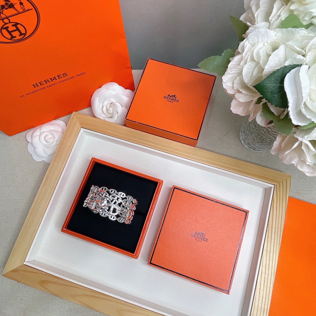 Hermès 宽版 爱马仕猪鼻子新款奢侈 猪鼻