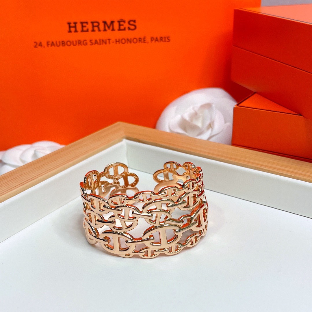 Hermès 宽版 爱马仕猪鼻子新款奢侈 猪鼻