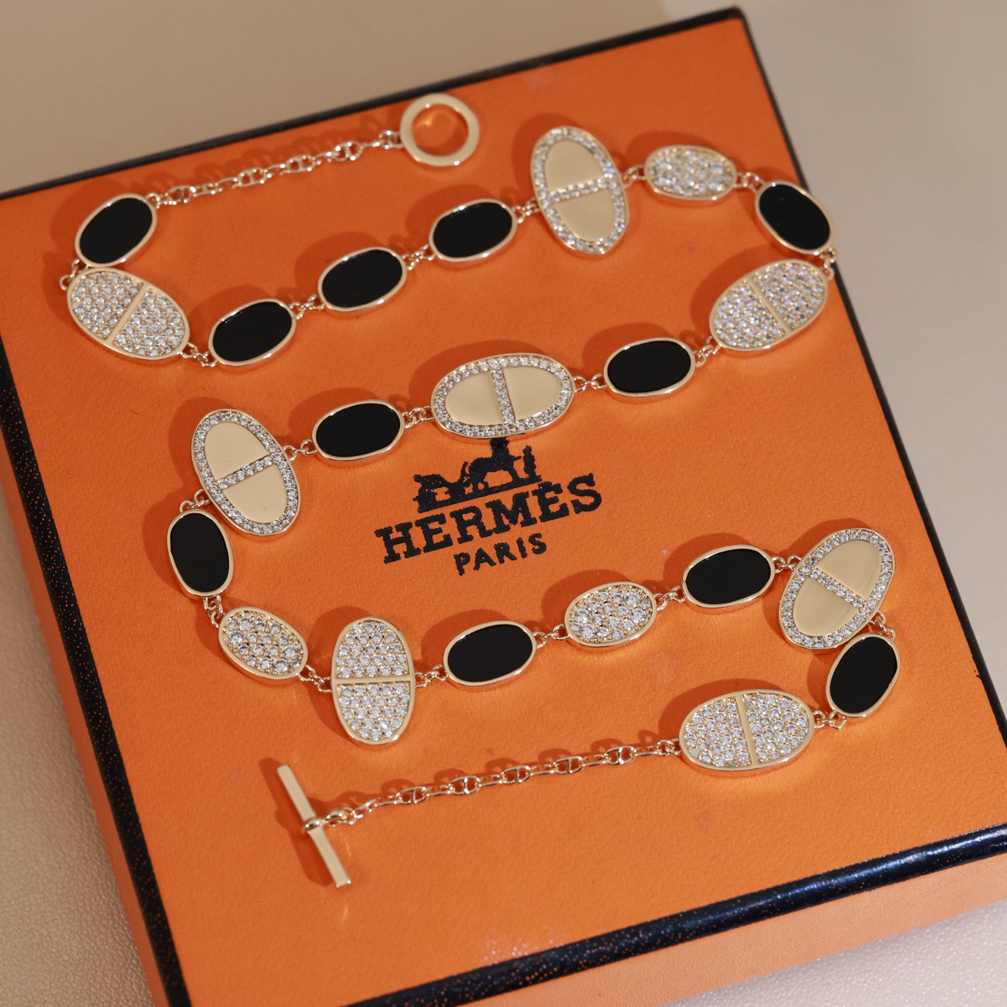 Hermès 爱马仕项链猪鼻子项链新款 女神款