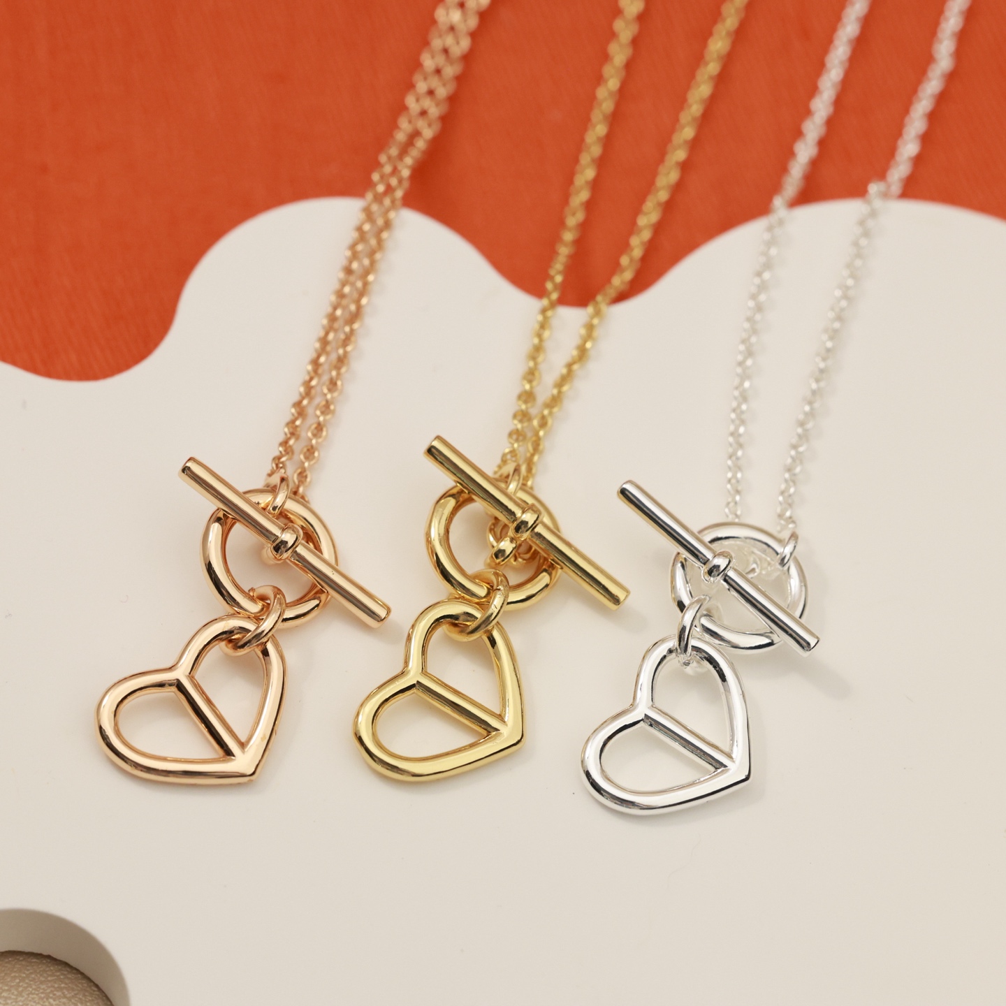 Collier Hermes Farandole argent massif sans pierres précieuses 40cm