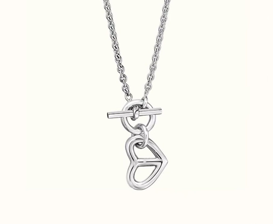 Collier Hermes Farandole argent massif sans pierres précieuses 40cm