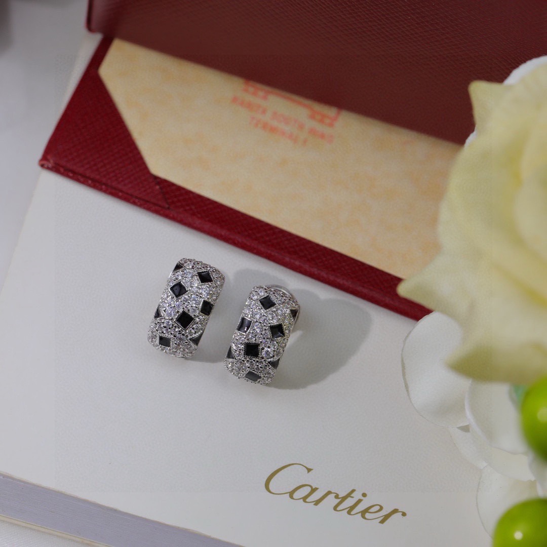 卡地亚 Cartier 传世高定珠宝耳环项链戒指首饰 #0785F293 5