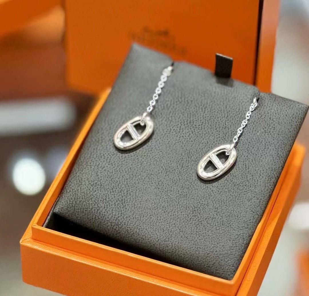 Hermès Haute Joaillerie Fine Jewelry Earrings Necklace Ring Ref 2