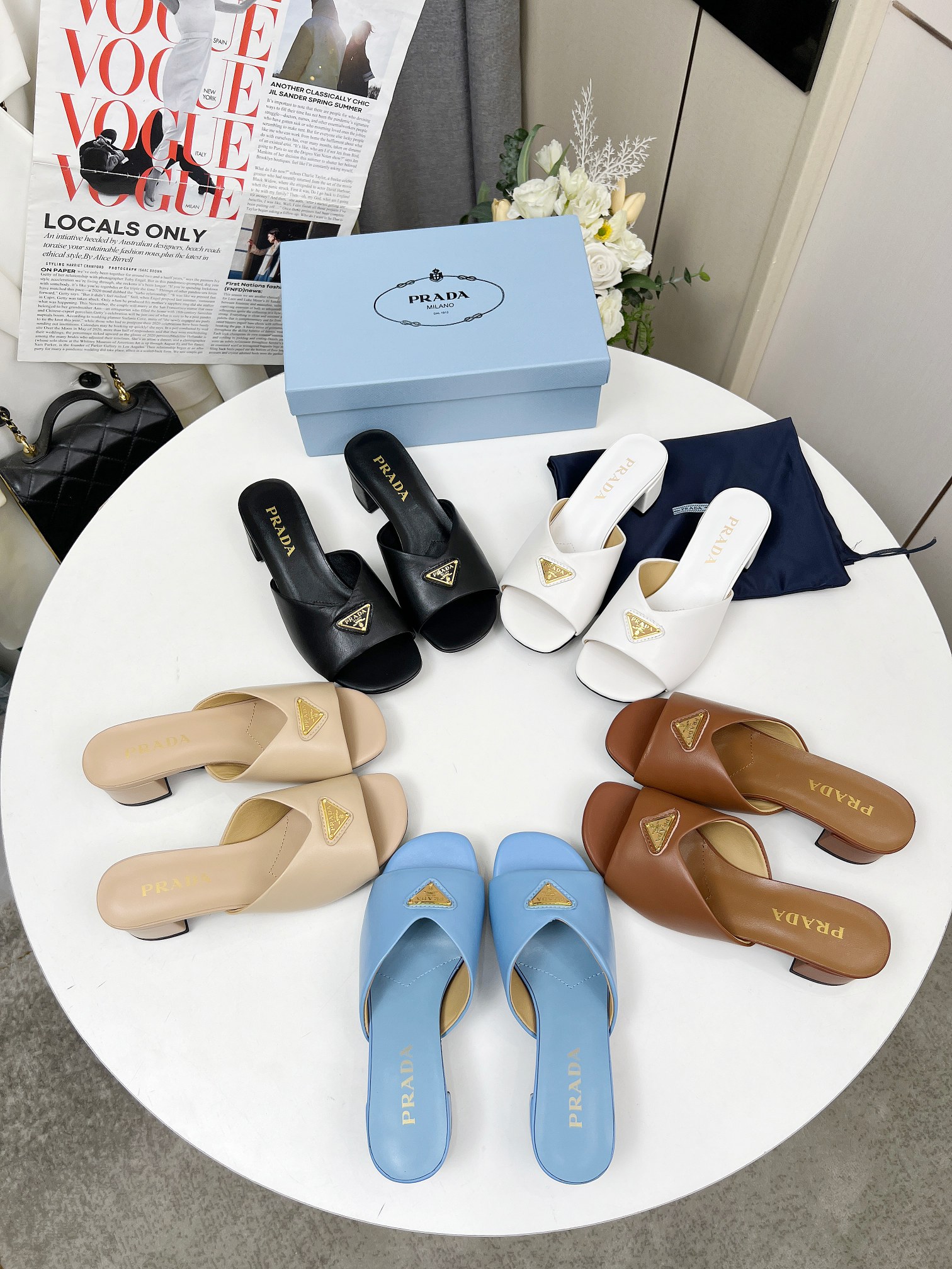 Prada Leather Heeled Sandals - Luxurious Style, Comfortable 4.5cm Heel 10 a1743076406693 1146