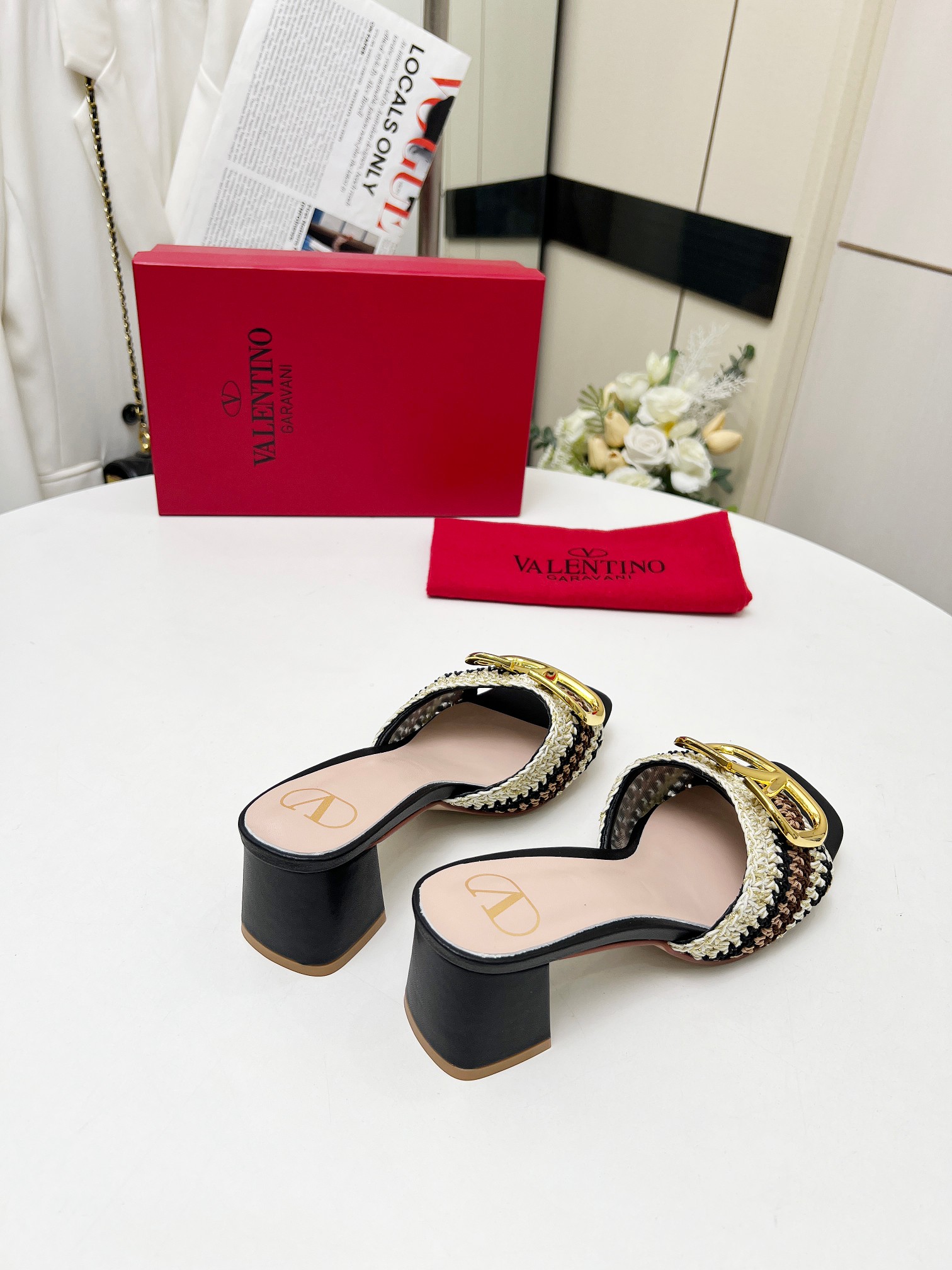 Valentino Garavani Woven Heeled Sandals with Signature Logo Accent 6 a1745241644330 1708