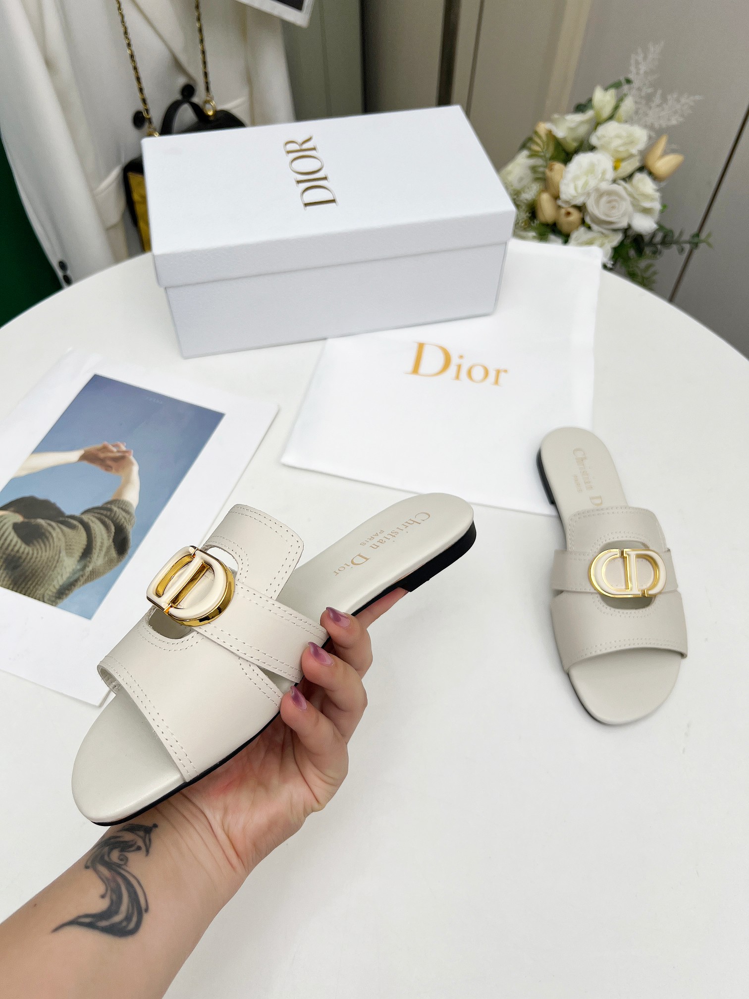NO:390994,Dior Spring and Summer New 6 colors optional size 35-42 Rubber sole genuine leather sole, slippers, dior, slippers19860909Dior春夏 新款 6色任选 码数35-42 橡胶底 真皮底,拖鞋,dior,slippers,Women's Shoes