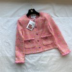 Chanel Clothing Coats & Jackets Pink Silk Spring/Summer Collection