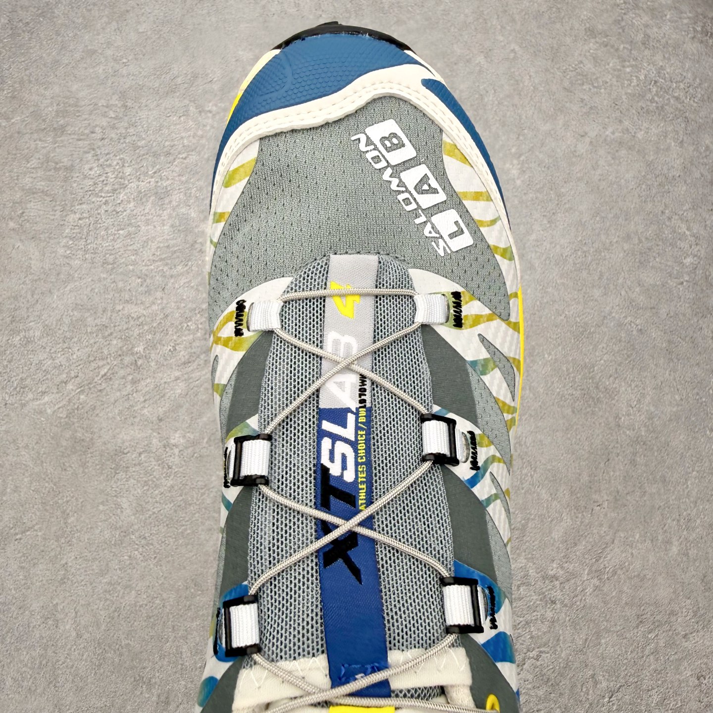 Salomon XT-4 OG Monument White Bright Yellow 萨洛蒙纪念碑灰