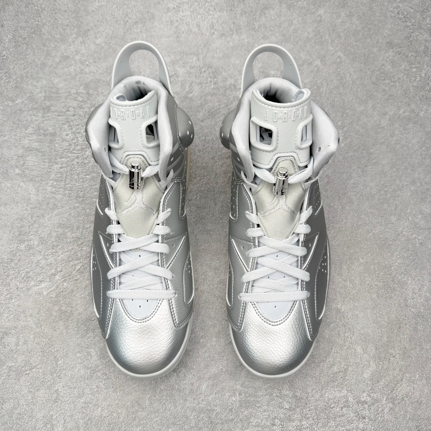 ＃ 纯原 PSG x Air Jordan AJ6 Retro 联名银色 IQ5135-001 原楦原纸