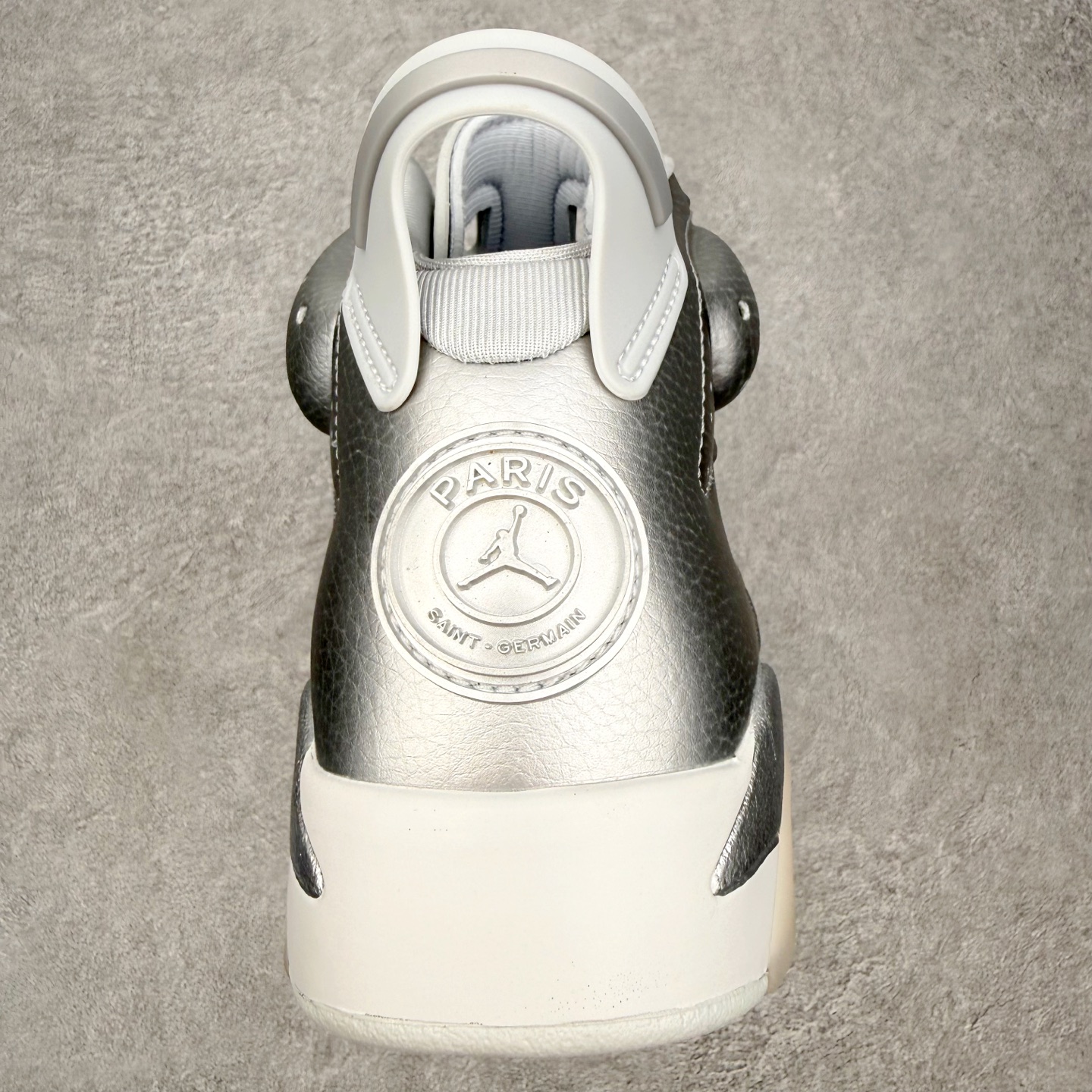 ＃ 纯原 PSG x Air Jordan AJ6 Retro 联名银色 IQ5135-001 原楦原纸