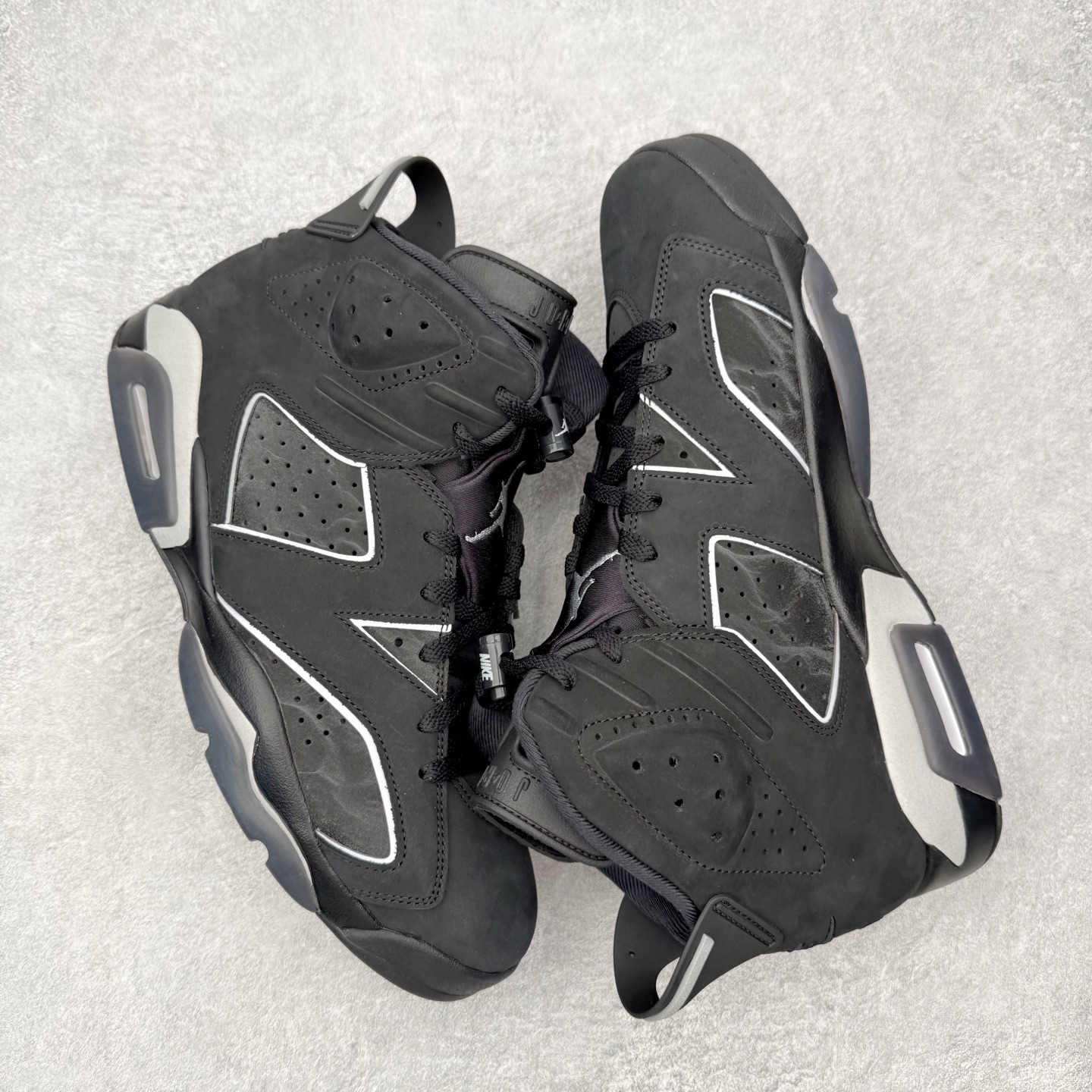＃ 纯原 Air Jordan AJ6 Retro 毕业典礼黑银 IR2266-010 原楦原纸板开发 