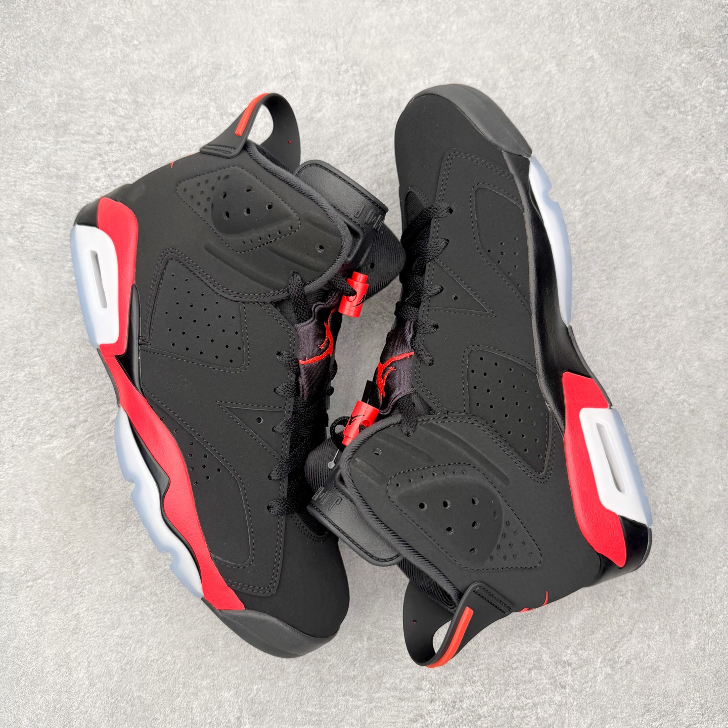 ＃ 纯原 Air Jordan AJ6 Retro 黑红2025 CT8529-001 原楦原纸板开发 