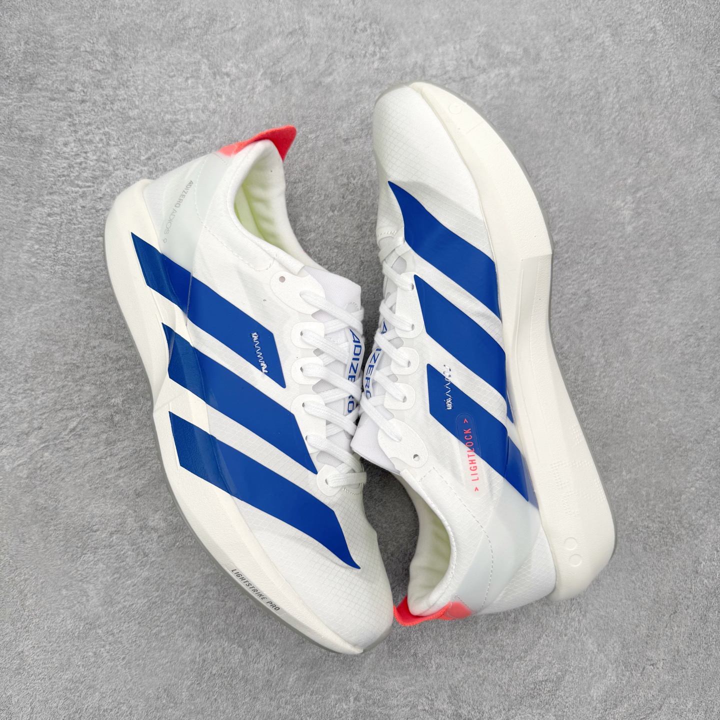 AD Adizero Adios 9 马拉松竞速专业跑鞋 JQ0766 CELERMESH针织网面非常轻