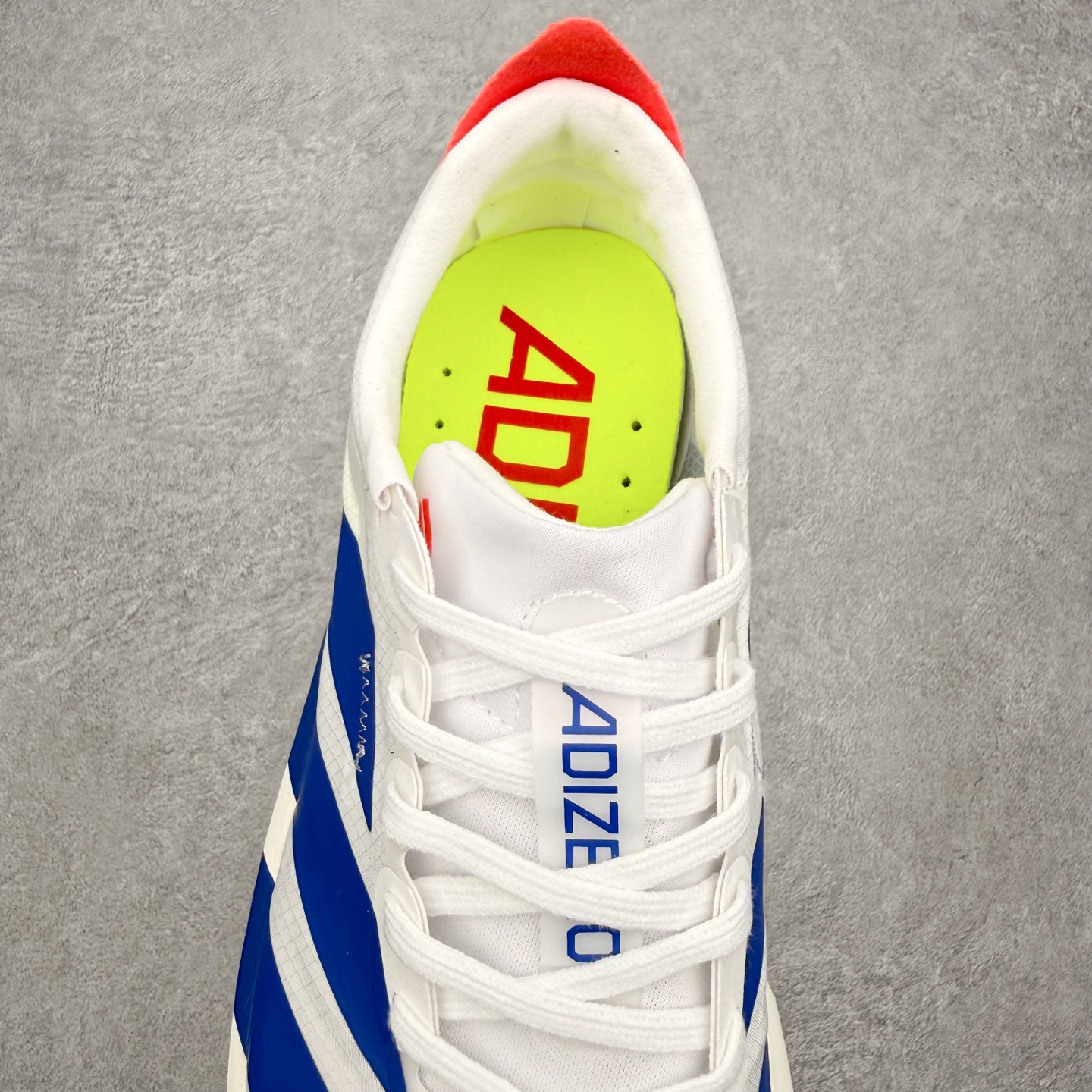 AD Adizero Adios 9 马拉松竞速专业跑鞋 JQ0766 CELERMESH针织网面非常轻