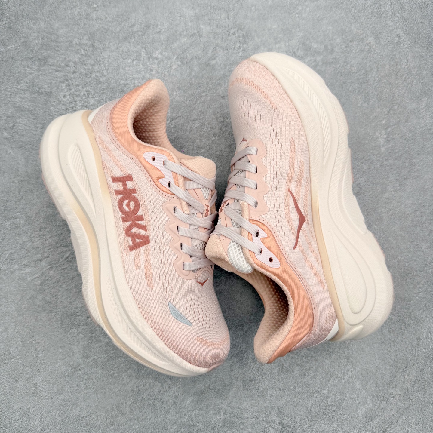 HOKA ONE ONE Bondi 9 WIDE 邦迪九代舒适防滑耐磨低帮休闲跑步鞋 HOKA ONE