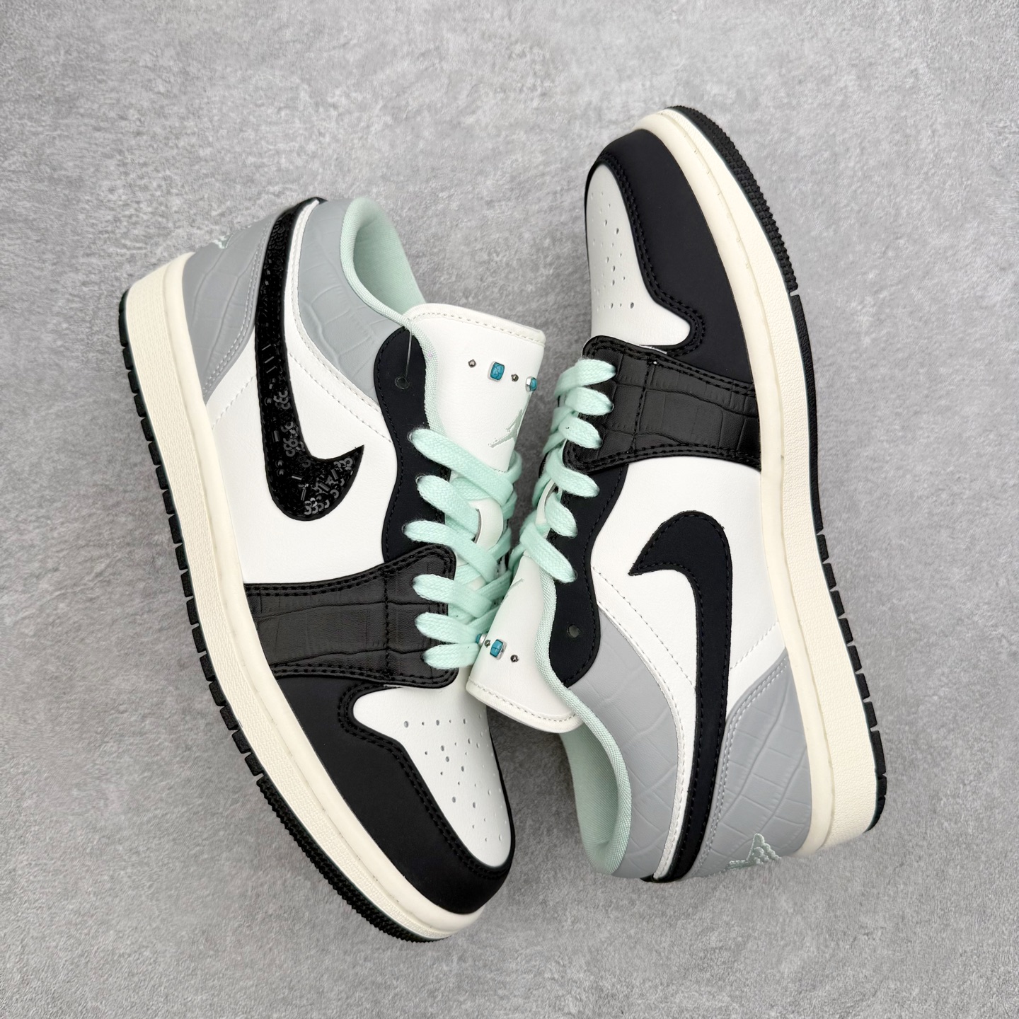 ＃K版 Air Jordan AJ1 Low 低帮 IX5001-101 全新流水线出品 DT版本唯一平