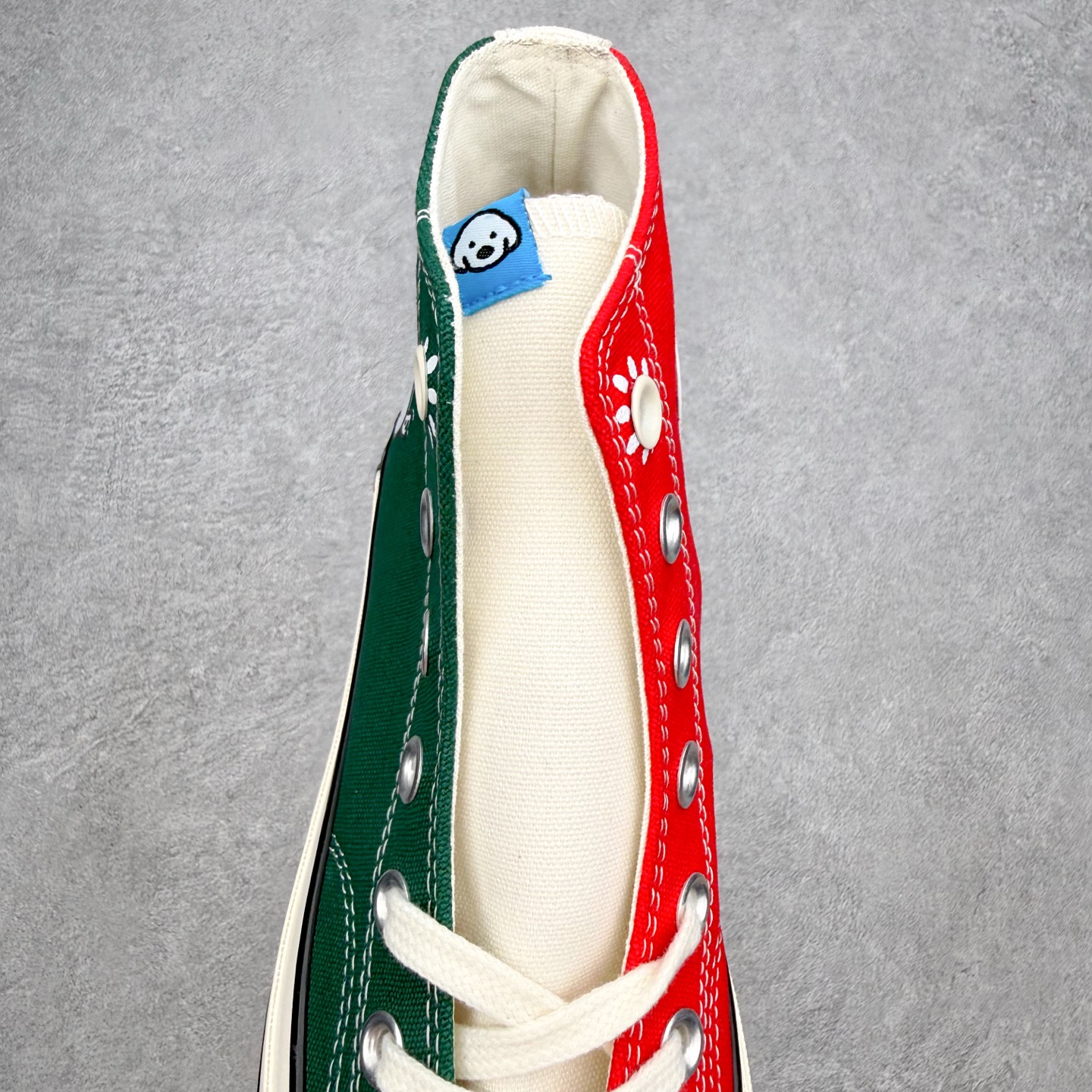 CONVERSE × MATSUI匡威松井犬艺术家合作款年度童趣联名 多巴胺撞色帆布鞋两款均以经典70s