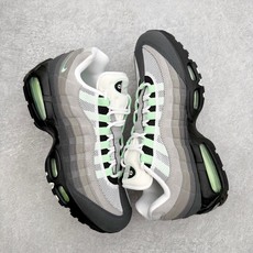 #KZ神版 NK Air Max 95 OG 舒适百搭耐磨低帮气垫休闲跑步鞋 黑灰薄荷绿 HJ5996- #KZ神版 NK Air Max 95 OG 舒适百搭耐磨低帮气垫休闲跑步鞋 黑灰薄荷绿 HJ5996-