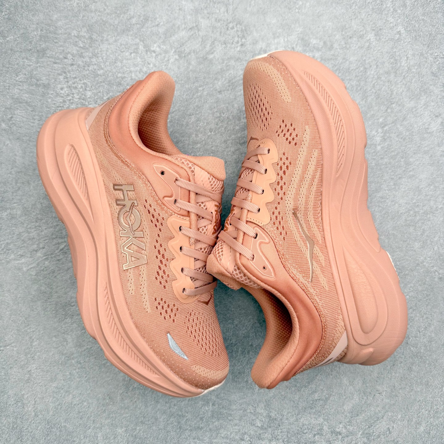 HOKA ONE ONE Bondi 9 WIDE 邦迪九代舒适防滑耐磨低帮休闲跑步鞋 HOKA ONE