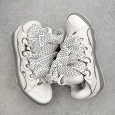 #纯原 Lanvin Leather Curb Sneakers 浪凡三代走秀款潮流面包鞋 Leathe #纯原 Lanvin Leather Curb Sneakers 浪凡三代走秀款潮流面包鞋 Leathe