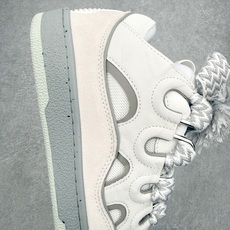 #纯原 Lanvin Leather Curb Sneakers 浪凡三代走秀款潮流面包鞋 Leathe #纯原 Lanvin Leather Curb Sneakers 浪凡三代走秀款潮流面包鞋 Leathe