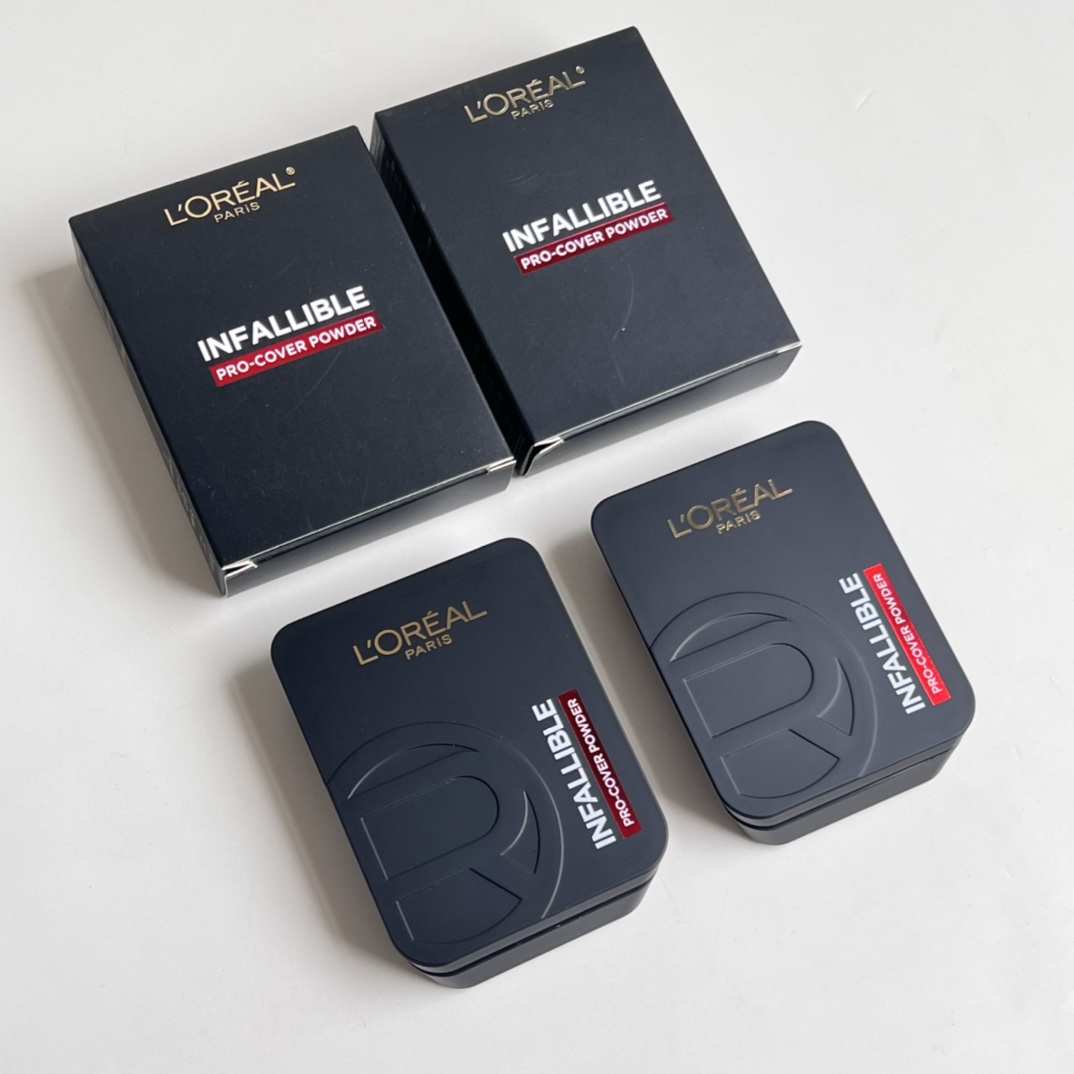 欧莱雅磨皮大王粉饼9g！色号：200#亮白色，320#自然色