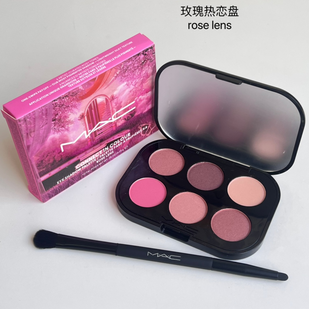 50💰
可配中文标+化妆刷✔️mac未来幻境6色眼影盘6.25g！色号：
rose lens#(2F)
embedded in rurgundy#(2G)
bronze influence#(2K)
encrypted kryptonite#(2L)