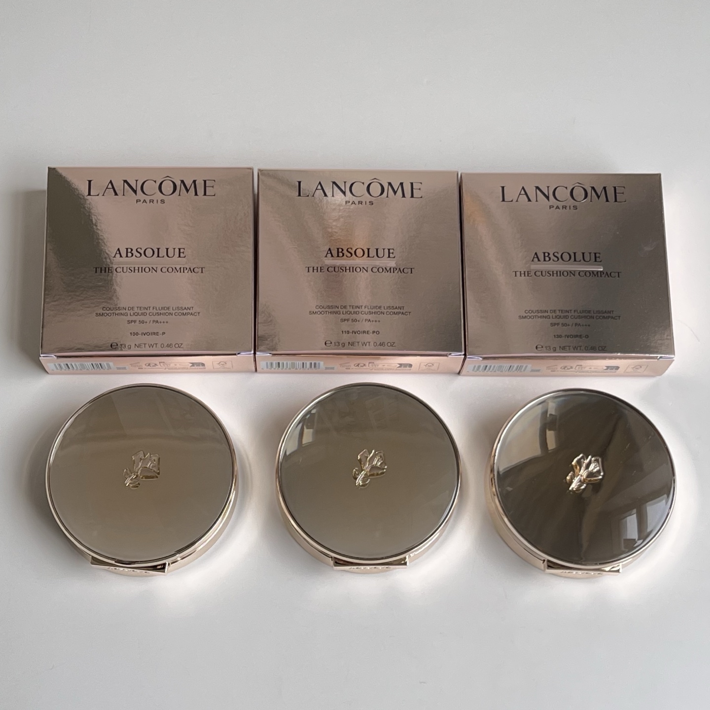 明通品质/100💰包邮
可配中文标，独家私模，细节全对版，味道对香，市面最高版本，非流通普货，正品质量直供，支持对比，明通市场认可版本✔️兰蔻菁纯气垫新版明通版11g！色号：100#，110#，130#。