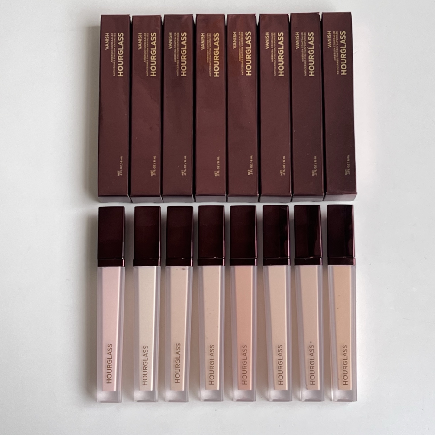 Corrector HOURGLASS 6ml! Tonos: crème rosa blanco, birch blanco natural, cotton blanco cálido, Oat cálido claro, Pearl …