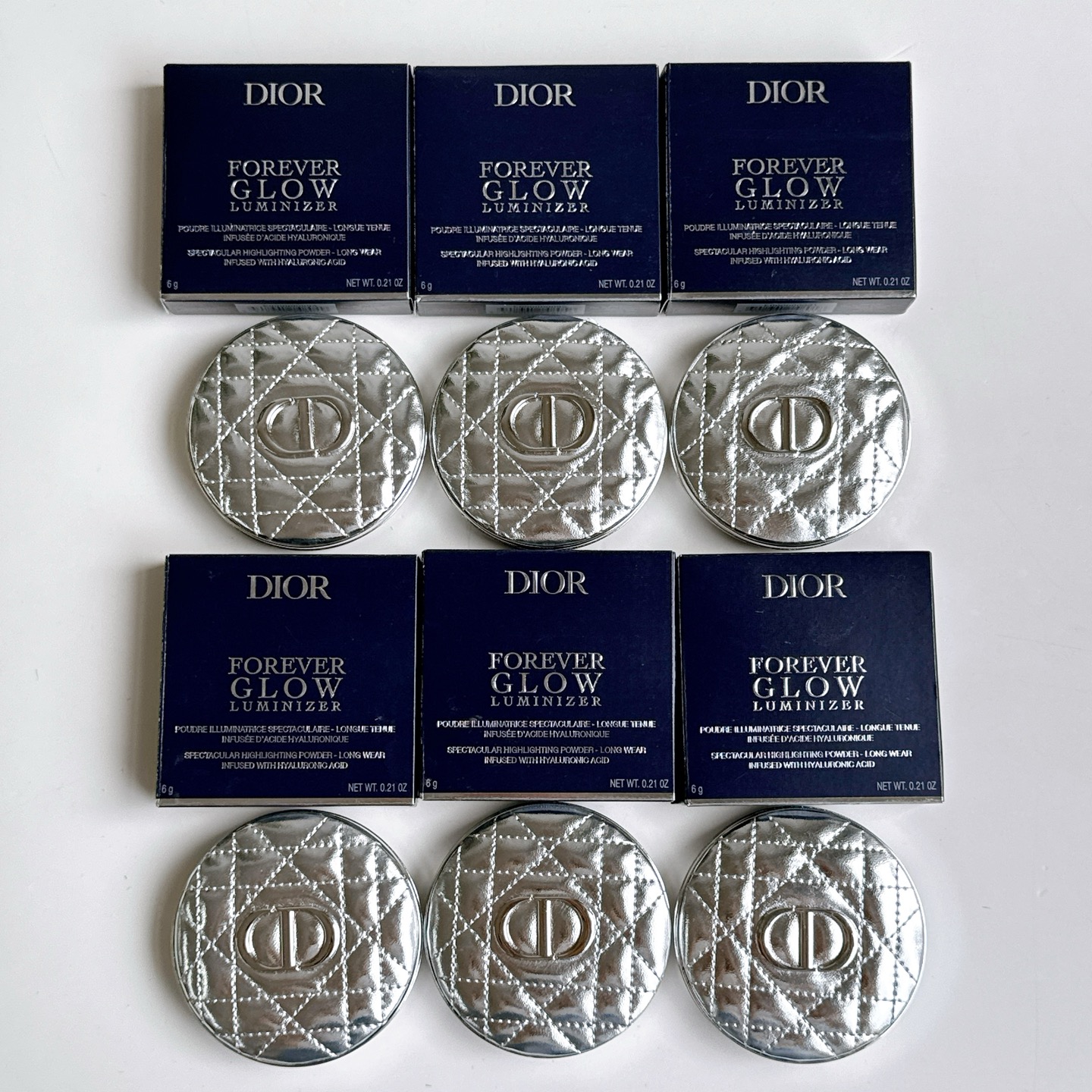 NO:809994,Authentic baking powder craftsmanship, original packaging materials, elegant powdery texture, all the details are correct, the taste is correct, the highest version on the market, non-circulating general goods, genuine quality direct supply, support for comparison, Mingtong market approved version Dior silver leather high-gloss contouring plate Mingtong version 6g!  Color number 01#, 02#, 03#, 04#, 05#, 06#., makeup, dior19860909正品烤粉工艺,原厂包材,粉质纹路块块雅,细节全对版,味道对香,市面最高版本,非流通普货,正品质量直供,支持对比,明通市场认可版本迪奥银色皮革高光修容盘明通版6g！色号01#,02#,03#,04#,05#,06#.,彩妆,dior,accessory