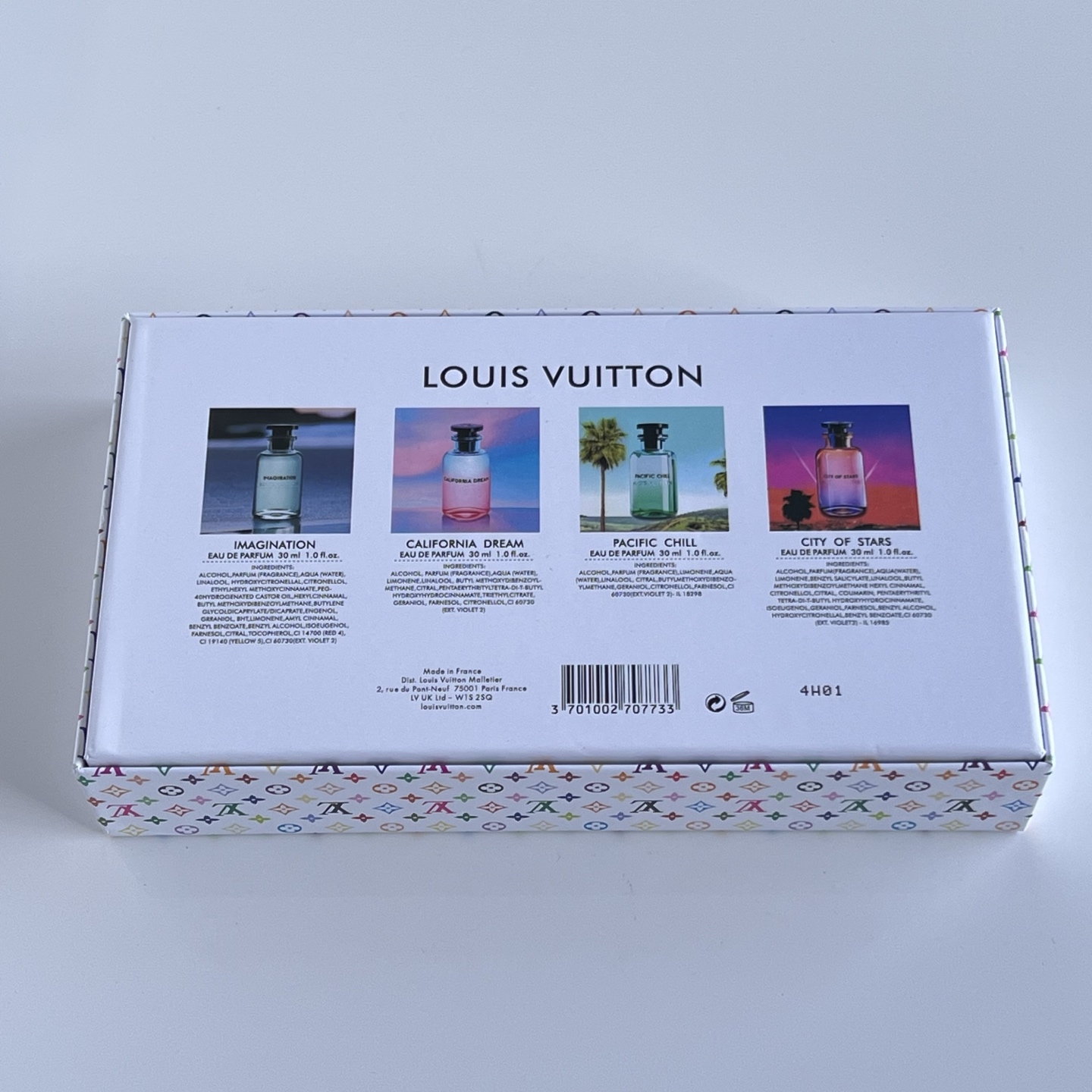 原单品质/95💰
707733LV香水中样30ml四件套幻彩版！内含：4*30ml带喷头。