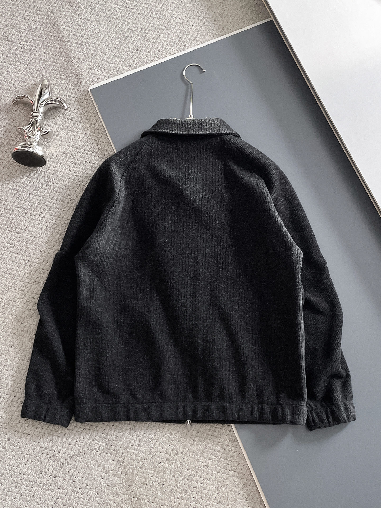 BC-Brunello Cucineli🔥🔥FW秋冬新款🆕老钱风羊毛夹克翻领外套，专柜同步发售，原单狠货