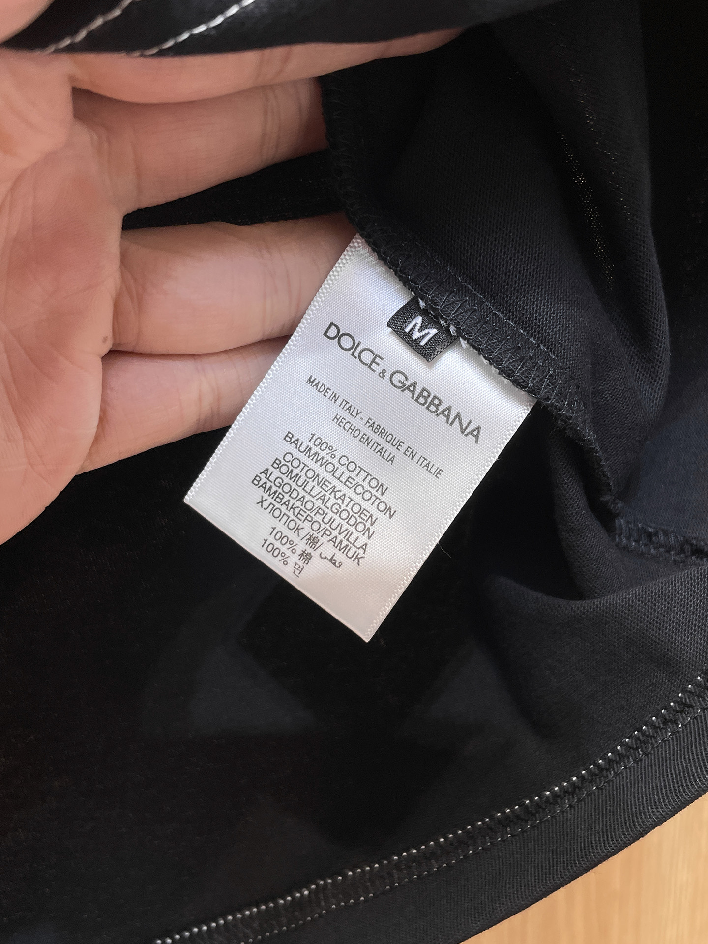 杜嘉班纳D&G26春夏新品专柜首发最新款短袖圆领T恤 高端订制 设计前卫时尚！品牌logo重工艺设计，高