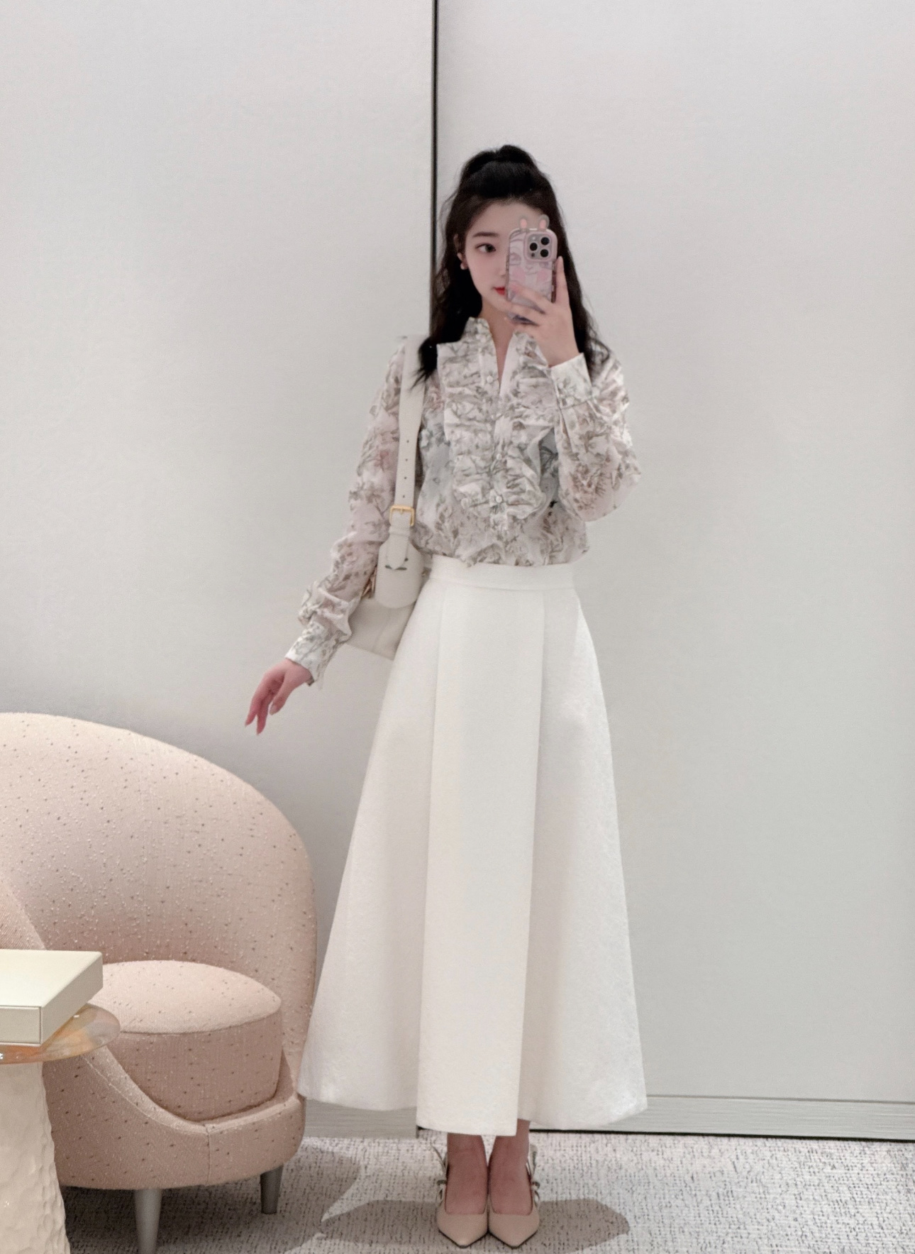 NO:824219,Shirts, skirts, tops, skirts, shirts,19860909衬衫 半裙上身参考,,skirts,shirts,,Women's clothing