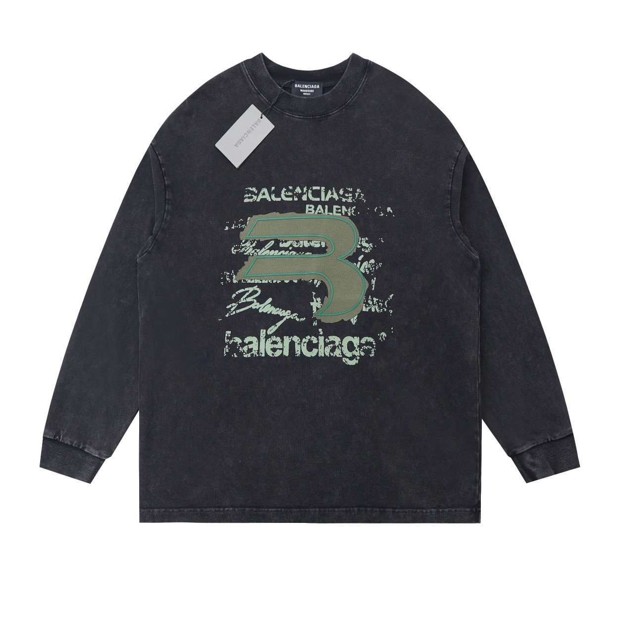 NO:541293,High-version Paris 25 patch letter printing pullover round neck long T sweatshirt Light luxuryism Must-have items for men and women's daily commuting outfits Correct version Random comparison Detailed features · Use 420g pure cotton double yarn fish scale terry fabric · Facial dust-free wool burning process Bottom wool absorbing environmentally friendly active dye · Imported high-definition Kangli digital machine printing · Preparatory garments dyeing Then faded fried snowflake craft · Washing again to make ordinary washing and lifting effect · Double-needle car thread cross-seaming · Original model's water-washing tag moisture-proof paper packaging Color black/gray/blue Size S M L XL,,hoodie,sweatshirts,alexander wang19860909高版本 巴黎25贴布字母印花套头圆领长T卫衣 轻奢主义 男女日常通勤穿搭必备单品 正确版本 随意对比 详细特征 · 采用420克纯棉双纱鱼鳞毛圈面料 · 面部无尘烧毛工艺 底部吸毛 环保活性染 · 进口高清康力数码机器印花 · 成衣做件染 再做褪色炒雪花工艺 · 再次水洗做旧 普洗提升效果 · 双针车线跨缝工艺 · 原版主唛水洗吊牌防潮纸包装 颜色黑色/灰色/蓝色 尺码S M L XL,,hoodie,sweatshirts,alexander wang,Men's clothing