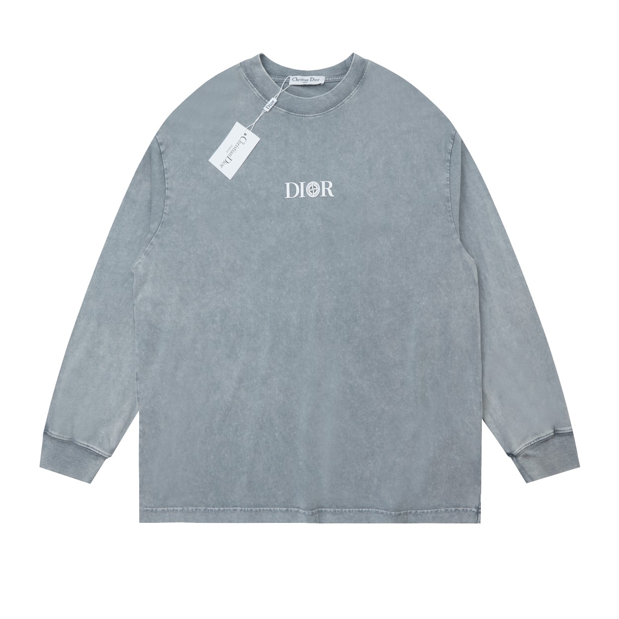 NO:541295,High-version DIO25 autumn and winter joint pullover round neck long T sweatshirt Light luxuryism Must-have items for men and women's daily commuting outfits Correct version Random comparison Detailed features · Use 420g pure cotton double yarn fish scale terry fabric · Facial dust-free wool burning process Bottom wool absorbing environmentally friendly active dye · Preparatory garment dyeing Then faded and fried snowflake craft · Wash again and make it old, general washing and lifting effect · Double needle car thread cross-seaming process · Original model label washing tag moisture-proof paper packaging Color apricot/gray/ Size S M L XL,,dior,hoodie,sweatshirts,alexander wang19860909高版本 DIO25秋冬联名款套头圆领长T卫衣 轻奢主义 男女日常通勤穿搭必备单品 正确版本 随意对比 详细特征 · 采用420克纯棉双纱鱼鳞毛圈面料 · 面部无尘烧毛工艺 底部吸毛 环保活性染 · 成衣做件染 再做褪色炒雪花工艺 · 再次水洗做旧 普洗提升效果 · 双针车线跨缝工艺 · 原版主唛水洗吊牌防潮纸包装 颜色杏色/灰色/ 尺码S M L XL,,dior,hoodie,sweatshirts,alexander wang,Men's clothing