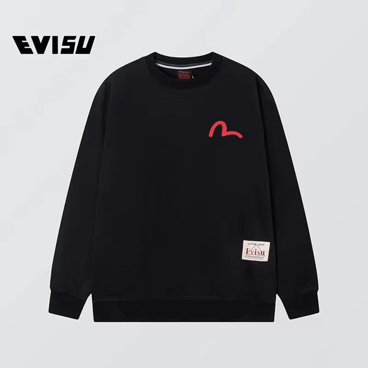 “XY Fs122 Top Version Reweaved Fabric 360g, EVISU 21SS Buddha Head Sign Guard” - 图片 2