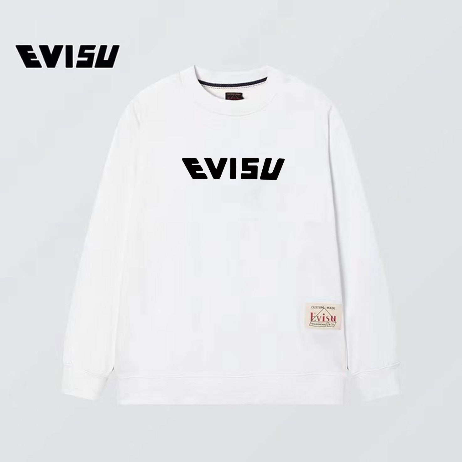 “XY Fs126 Top Version Reweaved Fabric, EVISU 21SS Buddha Head Sign Guard Sizes S-XXL” - 图片 1