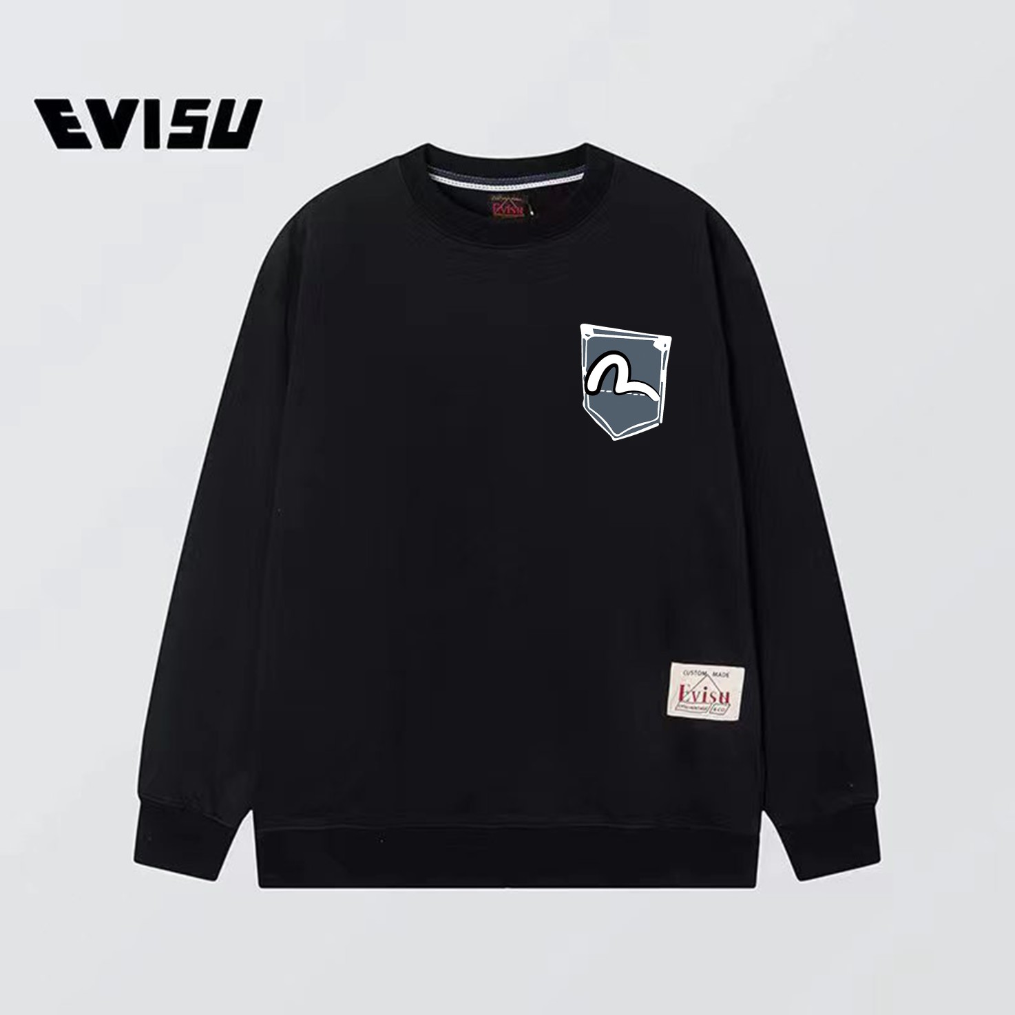 “XY Fs127 Top Version Reweaved Fabric, EVISU 21SS Buddha Head Guard” - 图片 3