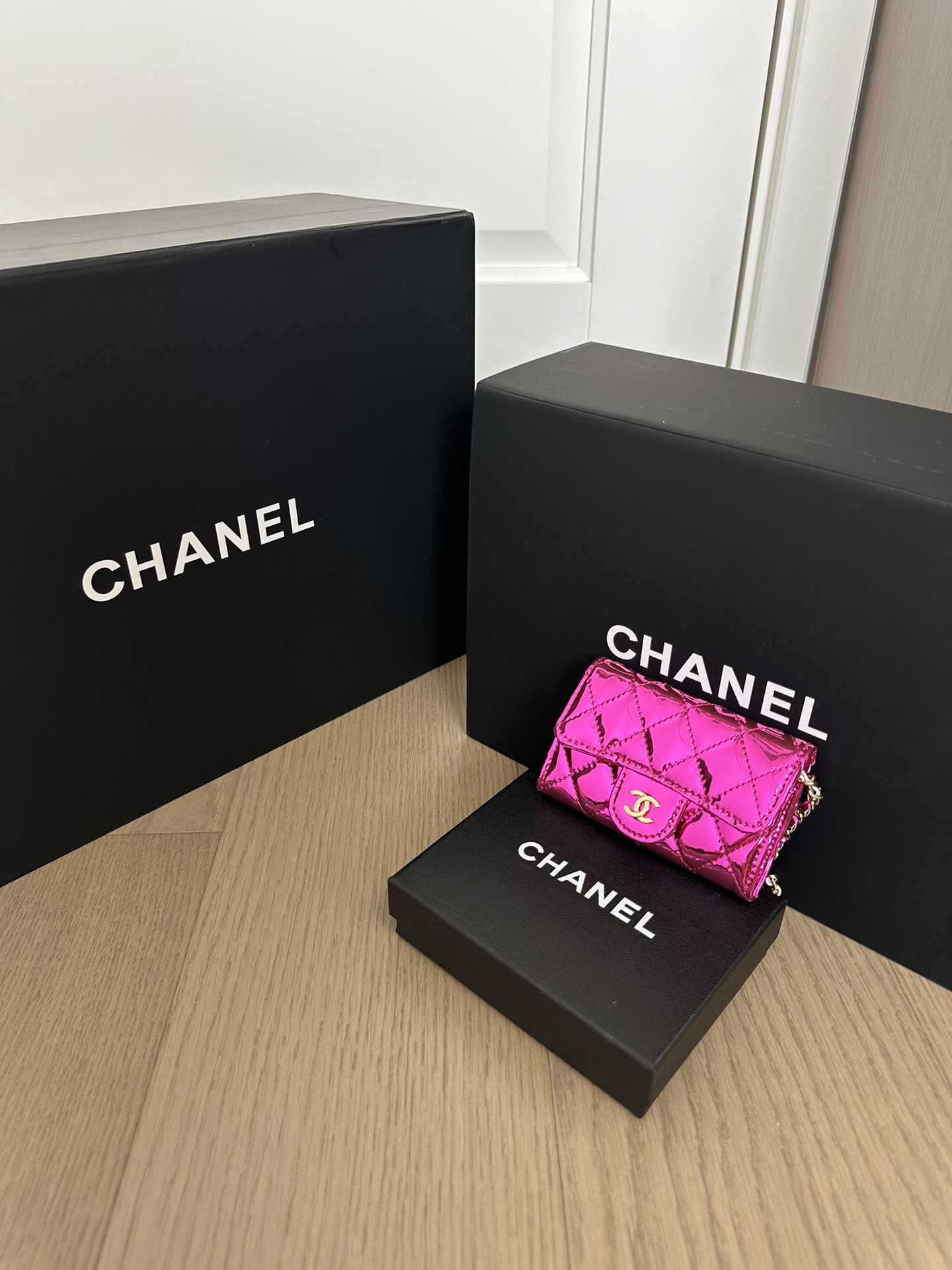 Chanel 𝘾𝙃𝘼𝙉𝙀𝙇 零钱包 腰包